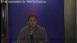 Golpe de Estado 27 Noviembre 1992 (Toma de VTV)