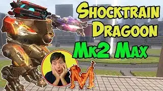 War Robots Mk2 Maxed Dragoon & Shocktrain Boa - Weird Setup WR