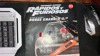 Dodge chárger r/t 1970 fasiculos 77 montaje del tapón del depósito de combustible