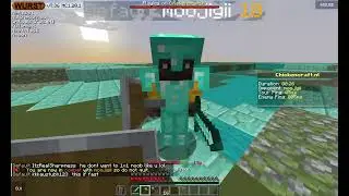 Using wurst client in axe pvp!! eazy no ban!