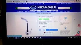 Arıtma çıkışlı eviye bataryası