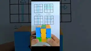 rubik's cube scramble and solve short video 
