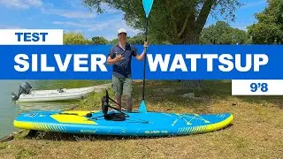 Test paddle WATTSUP SILVER 11'6 disponible chez DECATHLON