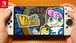 THE BEST TV SHOWS Vivitter (WarioWare?) — Gameplay on Nintendo Switch (Handcam)