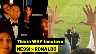 This is why fans love Messi more than Ronaldo despite the Ballon Dor