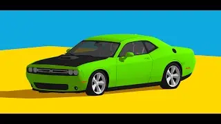 Мультики машинки -зеленая тачка