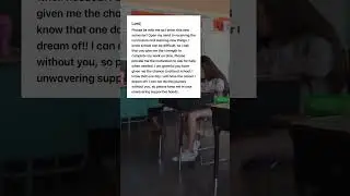 Prayer for school ⋆ ˚｡✎𓍯𓂃𓏧♡