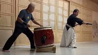 Musical Improvisation Performance  - Taiko Master Kenny Endo with Shidoshi Luis Nogueira