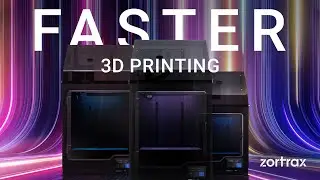 Even 3x Faster 3D Printing with Zortrax Speed Mode - New Feature for Zortrax FDM 3D Printers