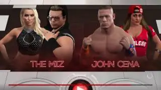 Wreslemania33 predictions John cena & Nikki Bella vs The Miz & Maryse