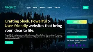 How to Create Responsive Website Tutorial 2026🔥 | HTML CSS & JavaScript (Beginner Friendly)