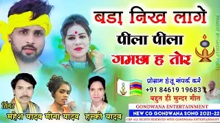 बड़ा निक लागे पीला पीला गमछा हा तोर | महेश यादव | मीना यादव | हल्की यादव | गोंडवाना गीत | 2021