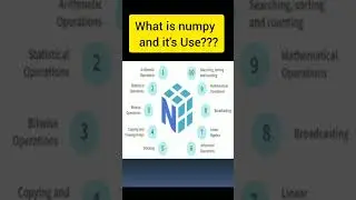 what is numpy? Why should we use it? #python#interview