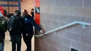 Fire alarm goes off at school