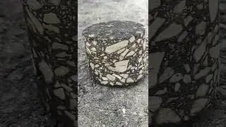 Core cutting piece sample.