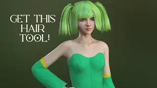 Best Hair Tool for Game Ready Hair! (In My Opinion)