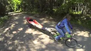 Wike Kayak Cart Wheels Transport | Review | Adventure Kayak | Rapid Media