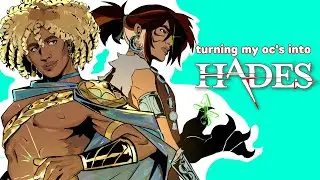 Drawing my OCs Hades Style : )