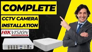 Hikvision Setup Installation | Hikvision DVR And Cameras Installation