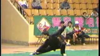 1989年全国武术套路锦标赛 男子刀术 002 王二平（河南）