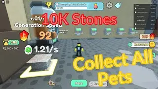 Roblox collect all pets | Spending 10k mythical stones