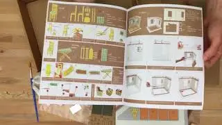 DIY Miniature Room kit - sewing room