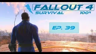Fallout 4 Survival 100% - Ep. 39 - Vault 114, Nick Valentine