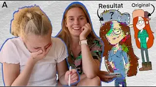 Vi Tegner Karakterer På 7 Min!