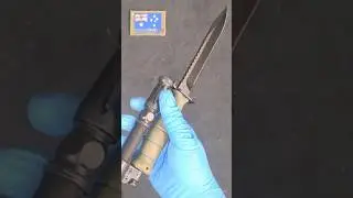 Нож Glock FM78 как штык для Steyr AUG