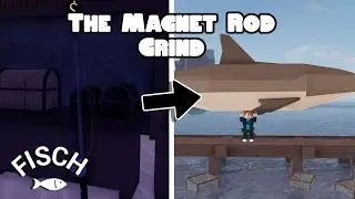 I GOT THE MAGNET ROD AND THERES A NEW ISLAND IN FISCH | Roblox Fisch