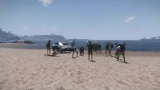 ArmA3 altis life дискотека на пляже