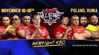 Armfight #50 - Vendetta All Stars
november 2018 


