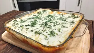 Картофельная запеканка с фаршем в духовке