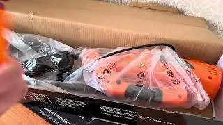 Обзор электро триммера для травы Dekato эт1000с  . Стоимость 3960₽