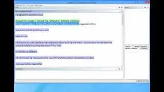 The basics of segmentaton in the translation program OmegaT