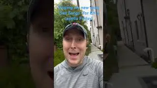 Singing my new song “Sad Songs” for 