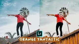 Tutorial Edit Foto Orange Yantastic Tone - LIGHTROOM MOBILE TUTORIAL INDONESIA