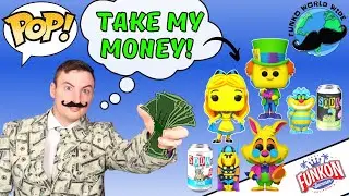 Black Light Funko Pop and Soda OVERLOAD! Funkon 2021, Funko News and More!