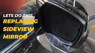 How to replace Sideview mirror Glass