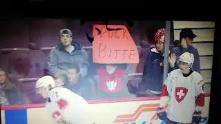 Kid and pucks