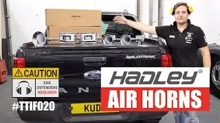 Hadley Air Horns Sound Test, All Sizes - Thank Truck It's Friday 