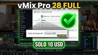 🔥 vMix Pro 28 FULL ACTIVADO | Por serial  ✅ Sin Cra-ck | SOLO 10 USD 💻