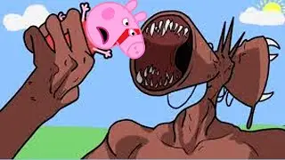Siren Head & Peppa Pig  Coffin Dance  Meme COVER