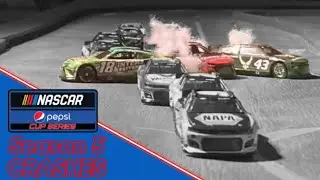 NASCAR Pepsi Cup Series: Top 10 Crashes of The First Half of Season 5!