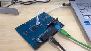 Banana Pi BPI wfi6 router with Triductor TR6560 + TR5220 wifi SOC test PoE and OpenWRT