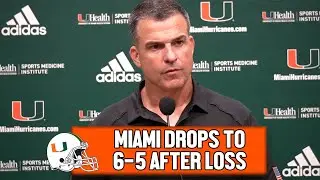 Mario Cristobal Postgame Press Conference After Loss to #10 Louisville