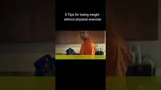 5 Tips for losing weight without physical exercise #shorts