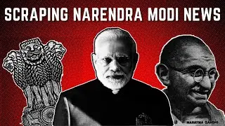 Scraping Narendra Modi news with GuardianAPI | Python news scraping | Python Scraping | Web scraping