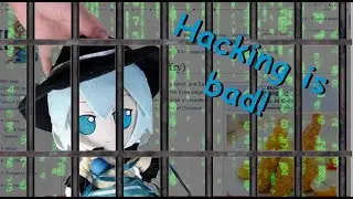 Koishi Komeiji gets stuck inside Touhou wiki