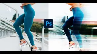 Make an INCREDIBLE Motion Line Effect in Photoshop - You WON'T Believe What Happens Next!